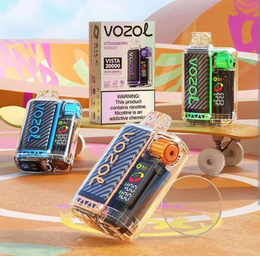 خرید پاد یکبارمصرف 20000 پاف  ووزول هلو یخ ///  Peach ice VOZOL