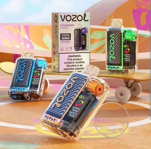خرید پاد یکبارمصرف 20000 پاف ووزول هلو یخ /// Peach ice VOZOL